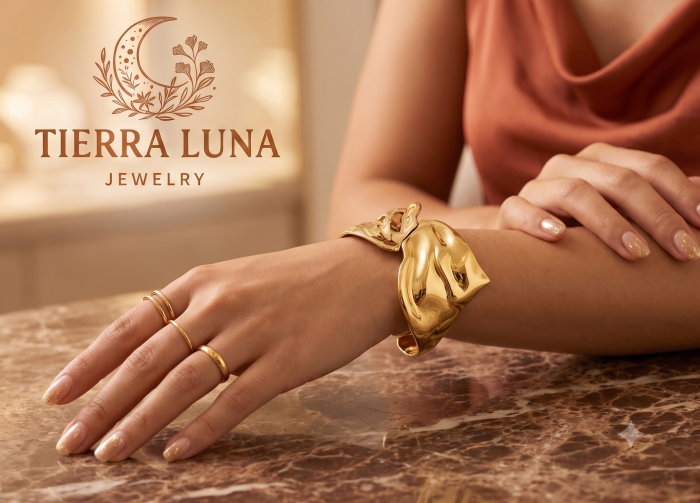 Браслет Tierra Luna “Folio Gold”