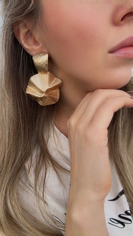 Сережки Tierra Luna “Organic Flow Gold”