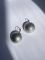 Сережки Tierra Luna "Silver Satin Domes"