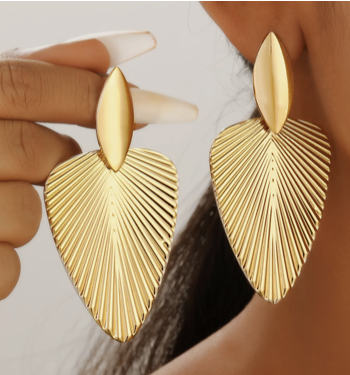 Сережки Tierra Luna "Golden shell"