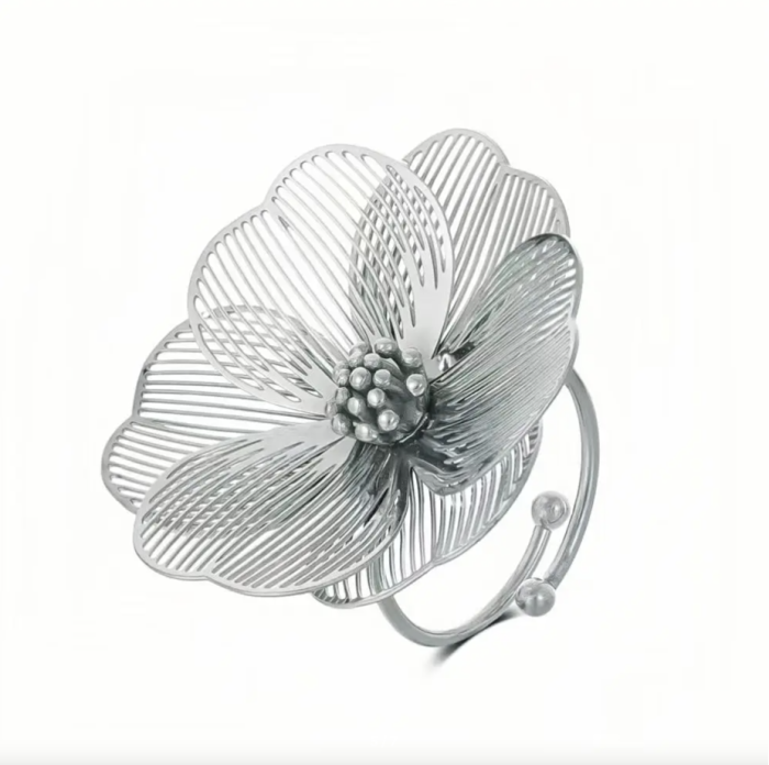 Каблучка "Silver Flowers"