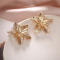Сережки Tierra Luna "Gold Flowers"