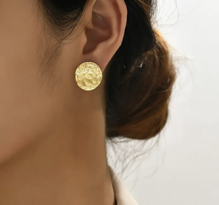 Сережки Tierra Luna "Molten Mini Hoops"