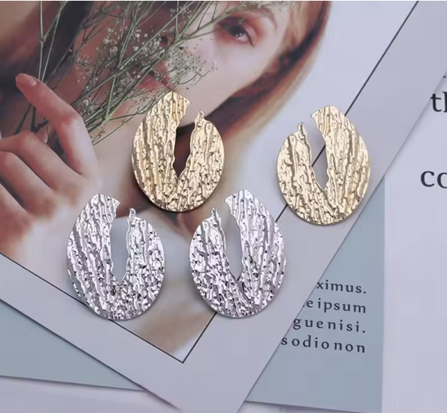 Сережки Tierra Luna “Silver Motion”.