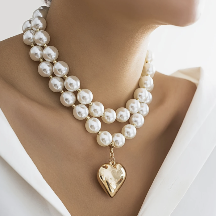 Намисто Tierra Luna "Heart in Pearls"