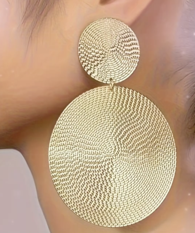 Сережки Tierra Luna “Golden Two Jupiter”