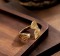 Каблучка Tierra Luna "Golden Nature Ring"