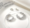 Сережки Tierra Luna “Glam Clustered Silver”