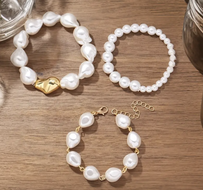 Браслети Tierra Luna "White & Gold Essence"