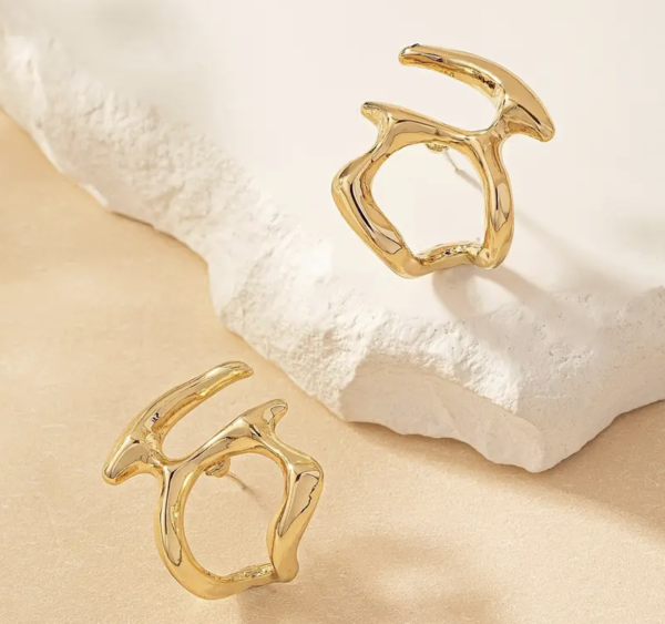 Сережки Tierra Luna “Golden Lines”