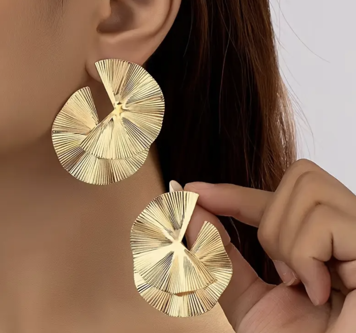 Сережки Tierra Luna “Gold Moon Flare”