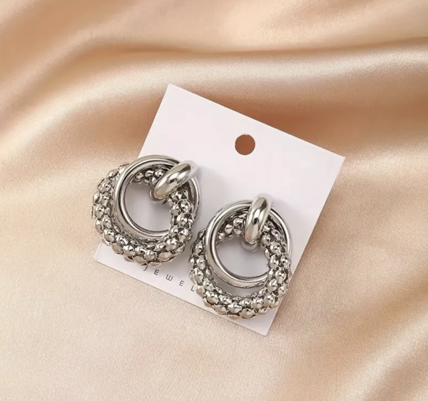 Сережки Tierra Luna “Silver Orbit”