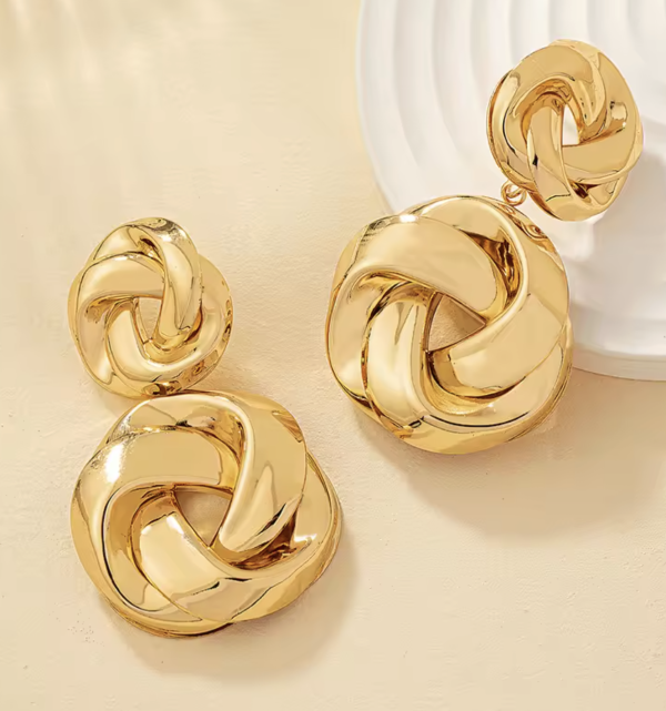 Сережки Tierra Luna “Golden Knot”
