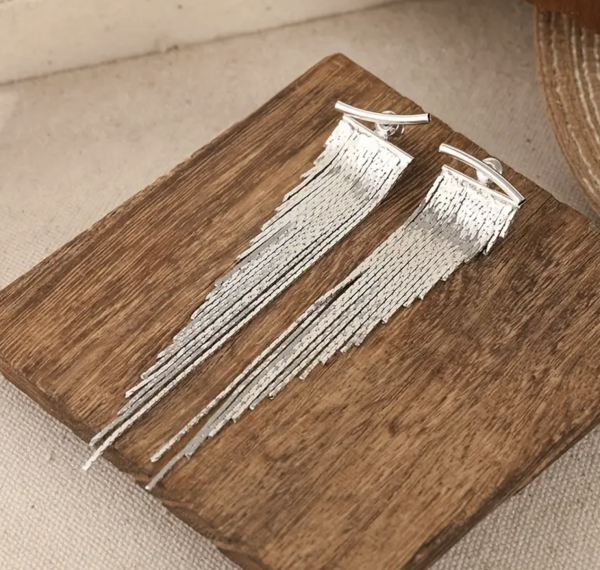 Сережки Tierra Luna “Sparkling Diagonal”