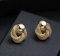 Сережки Tierra Luna “Gold Braided Circle”
