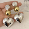 Сережки Tierra Luna “Mixed Metal Heart”