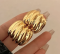 Сережки Tierra Luna “Gold Chunky Ripple”