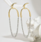 Сережки Tierra Luna “Bicolor Glam”