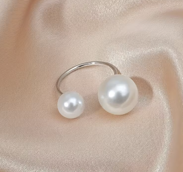 Каблучка Tierra Luna "Silver+Pearl"