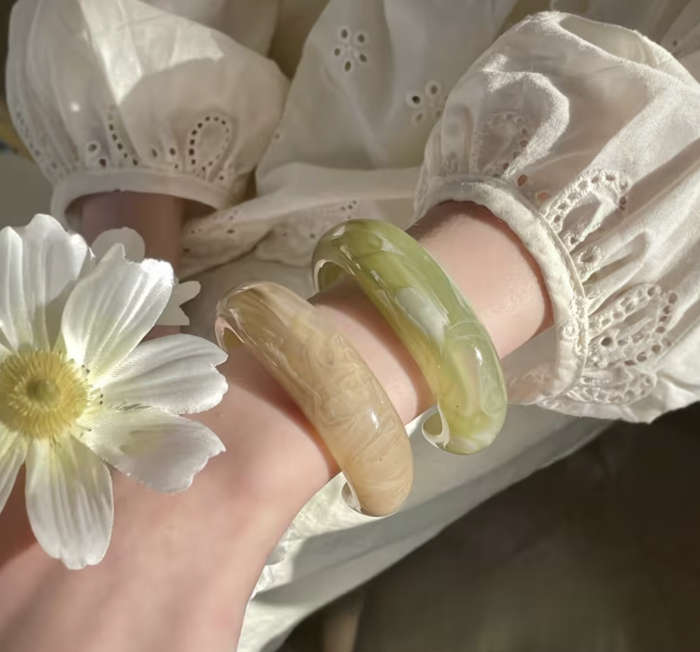 Браслет Tierra Luna "Marble Olive"