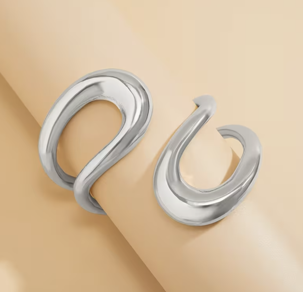 Браслет Tierra Luna "Fluid Shape Silver"