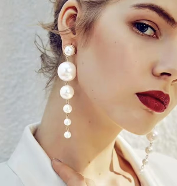 Сережки Tierra Luna “Luna Pearl Waterfall”