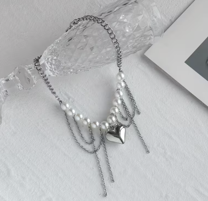 Намисто Tierra Luna "Urban Pearl Heart"