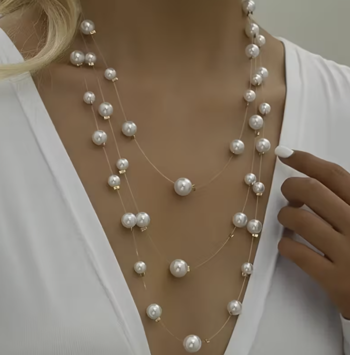 Намисто Tierra Luna "Pearl Sky"