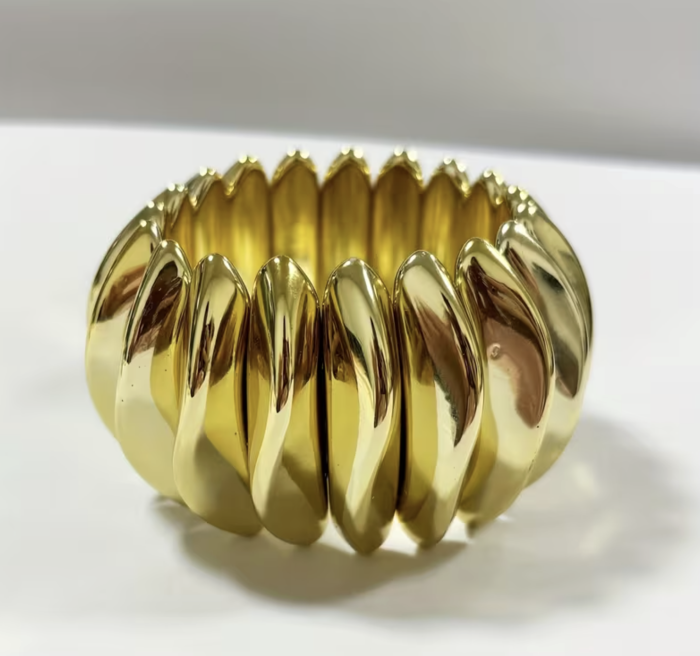 Браслет Tierra Luna "Chunky Gold Acrylic"