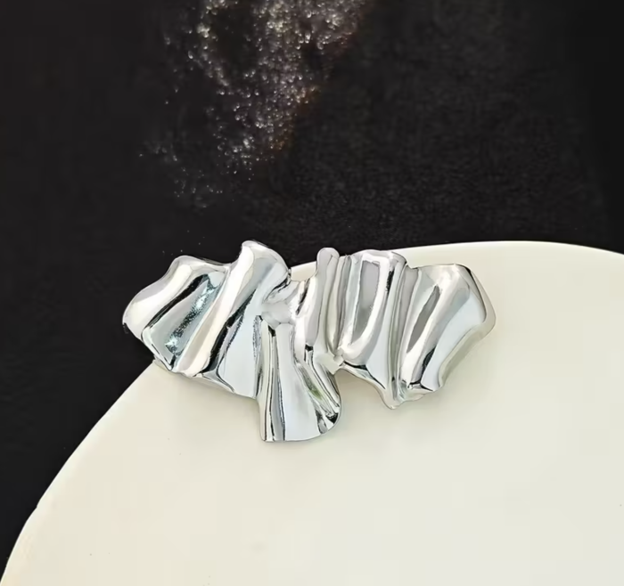 Брошка Tierra Luna "Wavy Silver Brooch"
