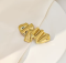 Брошка Tierra Luna "Wavy Gold Brooch"