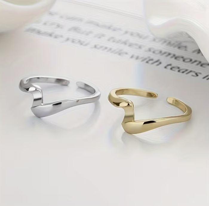 Каблучка Tierra Luna "Gold & Silver Stackable Rings"