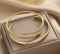 Браслет Tierra Luna "Triple Line Gold" (2 шт)