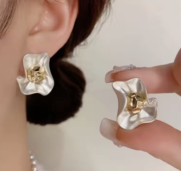 Сережки Tierra Luna “Soft Wave Floral”