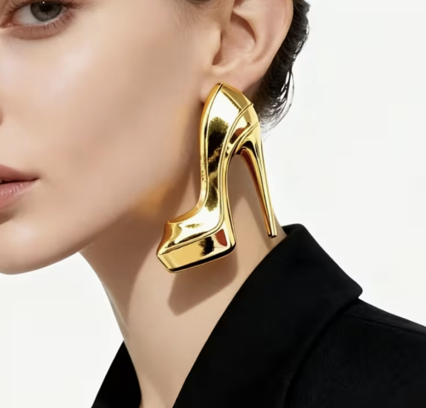 Сережки Tierra Luna "Gold High Heel"