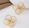 Сережки Tierra Luna "Gold Linked Circles"