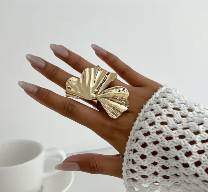 Каблучка Tierra Luna "Gilded Ginkgo"