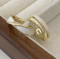Каблучки Tierra Luna "Ivory & Gold Sculptural Set" (2 шт)