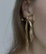 Сережки Tierra Luna "Gold Big Bow"