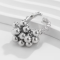 Каблучка Tierra Luna "Silver Gilded Bubble"