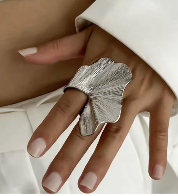 Каблучка Tierra Luna "Silver Leaf Fan"