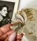 Сережки Tierra Luna “Golden Leaf Fan”