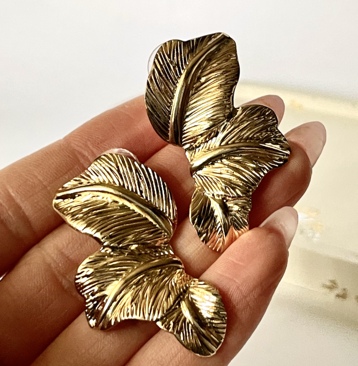 Сережки Tierra Luna “Gilded Fern”