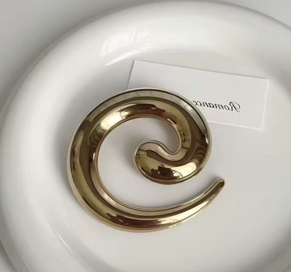 Брошка Tierra Luna "Gold Tornado"