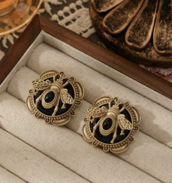 Сережки Tierra Luna “Vintage Nectar Bee”
