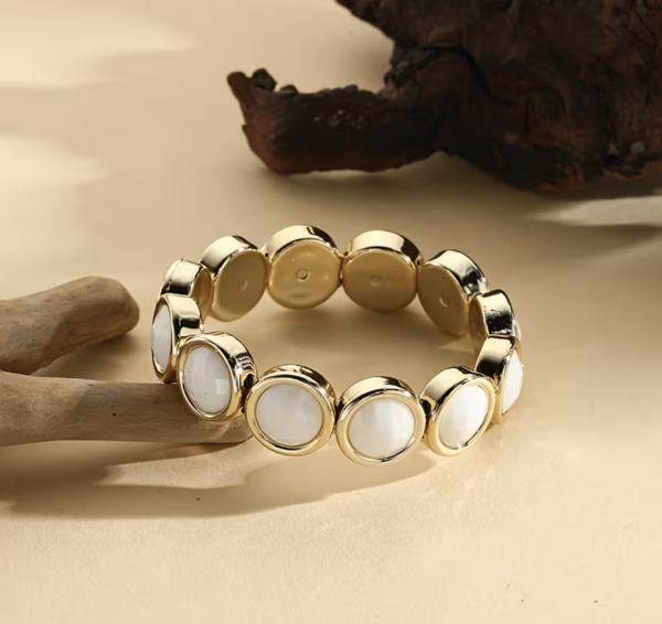 Браслет Tierra Luna "Pearl-Glaze Orbit"