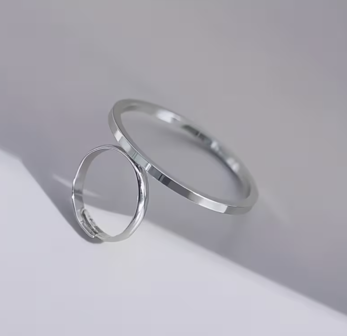 Каблучка Tierra Luna "Empty Circle Silver"