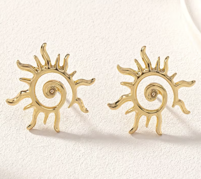 Сережки Tierra Luna “Spiral Sun”