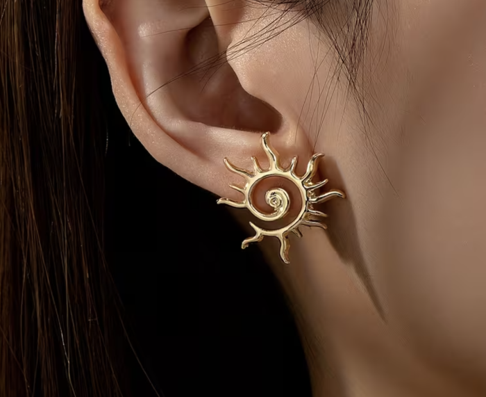 Сережки Tierra Luna “Spiral Sun”