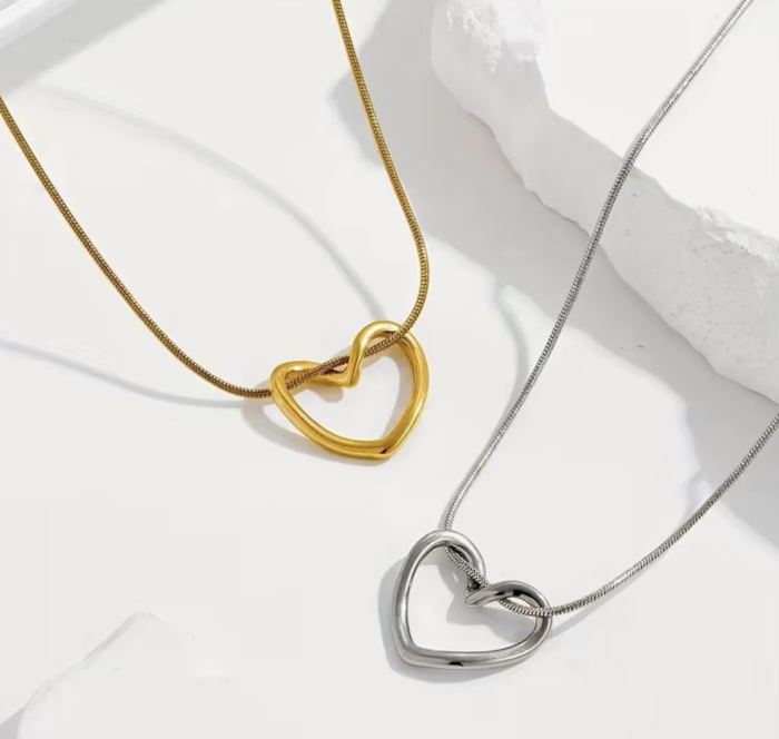 Намисто Tierra Luna "Silver Empty Heart"